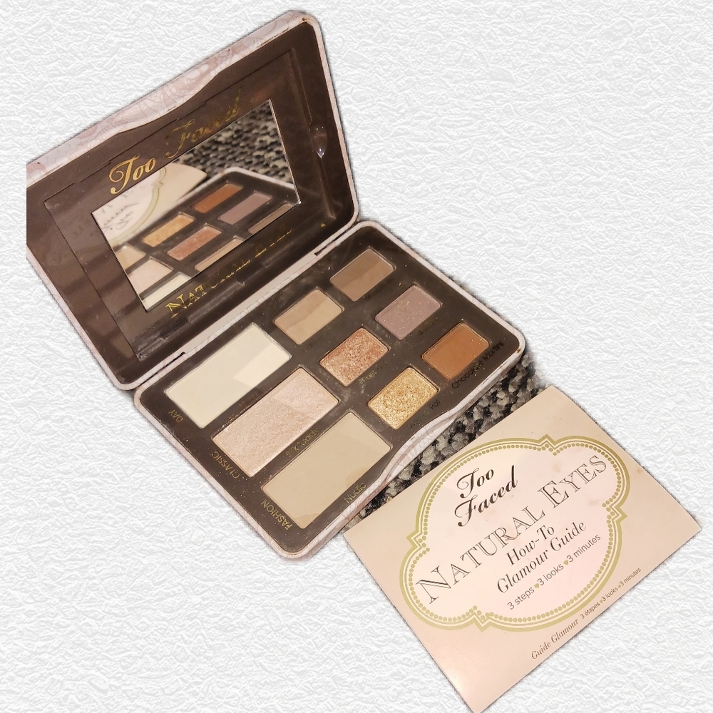 Too faced natural eyes 9 shadow collection